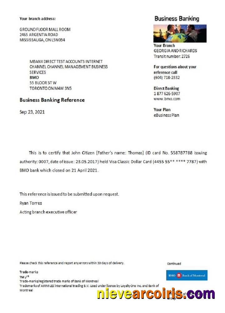 USA BMO closure reference